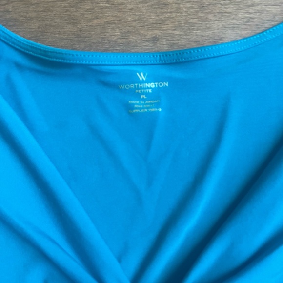 worhtington blouse pl - Picture 2 of 3